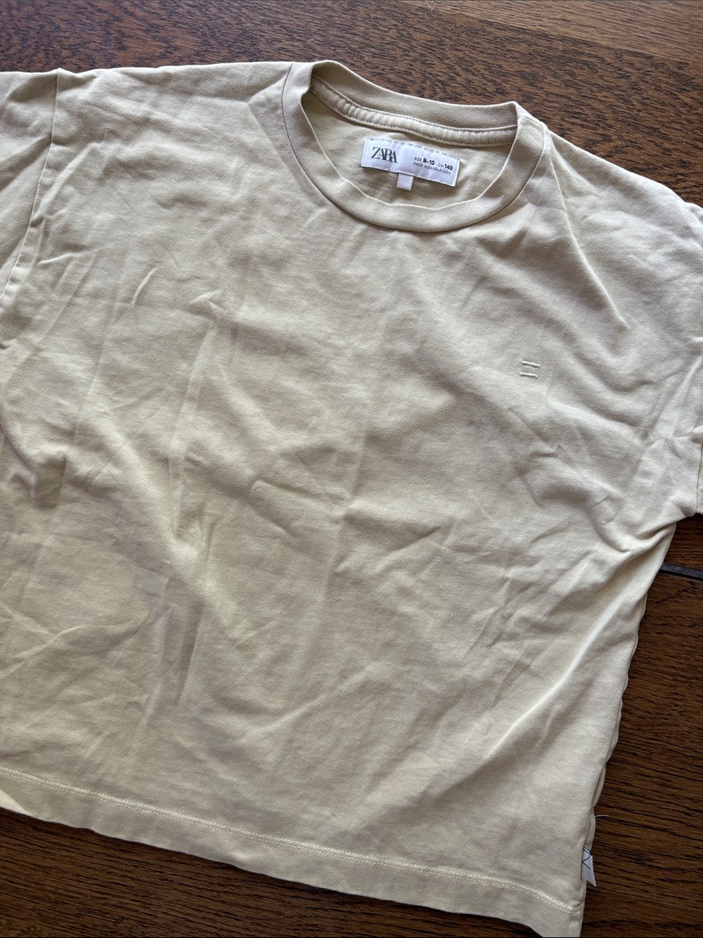 Zara Kids 9-10Y boxy t shirt